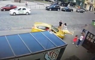 Дважды сбитый пешеход во Львове