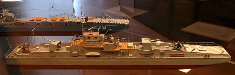 Быстроходные десантные баржи Кригсмарине оружие