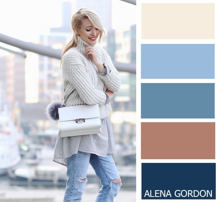 Нежные весенние сочетания в одежде 