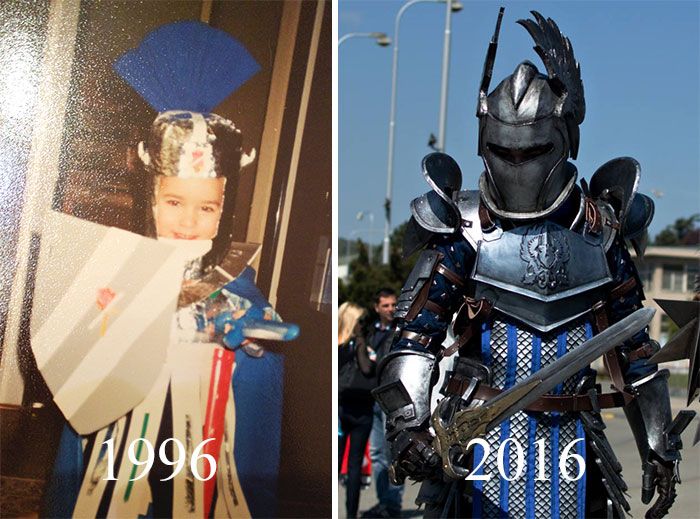 Как совершенствовались костюмы косплееров от года к году