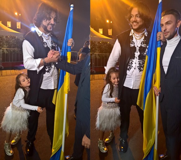 Филипп Киркоров и его дочь Алла-Виктория. Фото: Феликс Грозданов/Dni.Ru