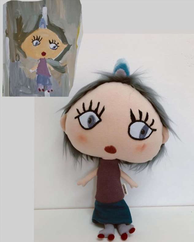 Девушка создает игрушки по детским рисункам. А попутно дарит веру в волшебство даже неисправимым скептикам