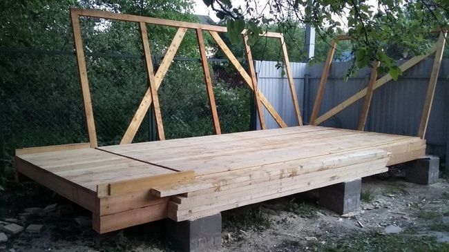 Строительство деревянного летнего гостевого домика своими руками Строительство деревянного летнего гостевого домика своими руками