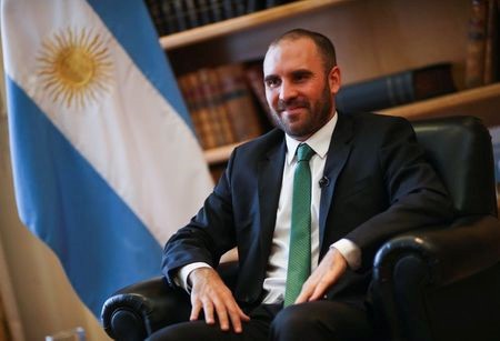 Argentina. Economy Minister Martin Guzman poses for a picture before an interview with Reuters at the Economy Ministry, in Buenos Aires, Argentina December 10, 2020. Picture taken December 10, 2020. REUTERS/Agustin Marcarian