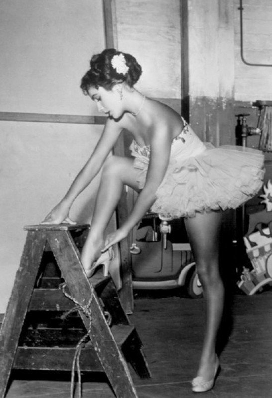 Элизабет Тейлор в 19 лет, 1951 г. знаменитости, люди, фото