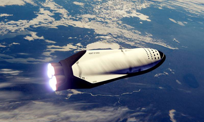 SpaceX собирается доставлять грузы через космос