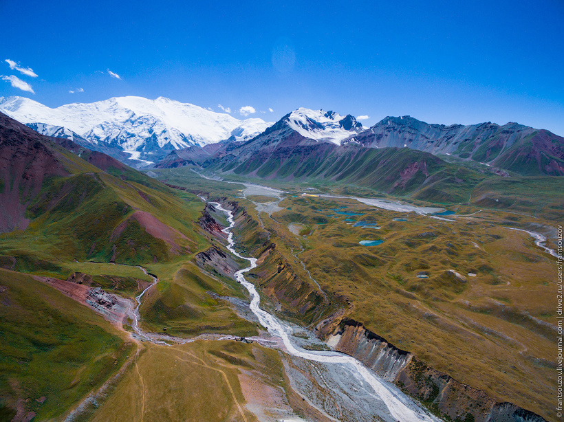 Природа Киргизии с высоты: Тулпар-Кёль авиатур