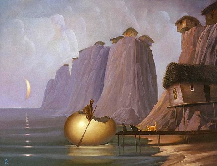 Философия подсознательного на картинах современного российского сюрреалиста Виктора Брегеда Философия подсознательного на картинах современного российского сюрреалиста Виктора Брегеда живопись