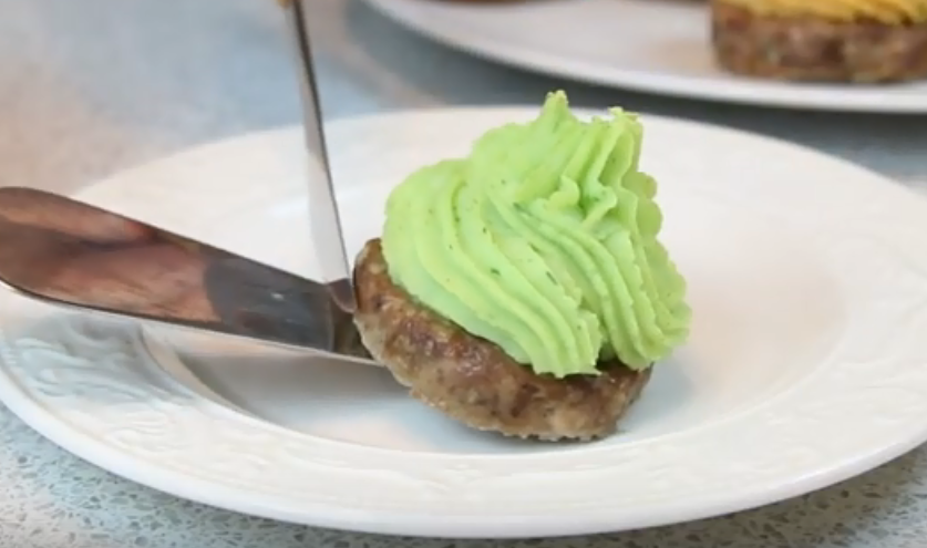 Разноцветные стожки - горячее блюдо на праздничный стол