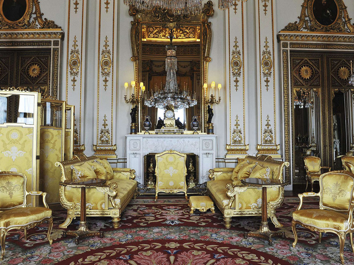 Особый шик: как выглядят гостиные королевских особ идеи для дома,интерьер и дизайн