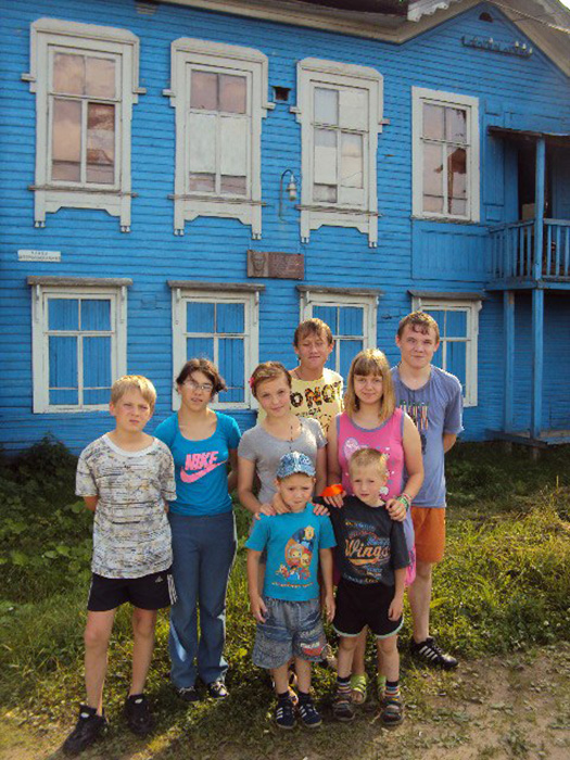Дети из центра «Гаврош».