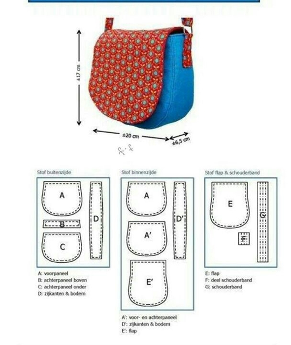 [Выкройки] Сумка [Enfile] | Складчина, Скачать
