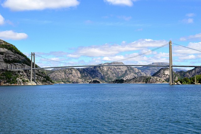 Люсе-фьорд , Норвегия авиатур