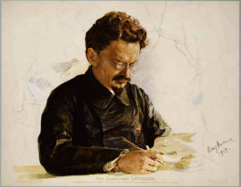 Через революции и войны: с пером Троцкого и сталинской строкой история