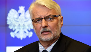 Министр иностранных дел Польши Витольд Ващиковский. Архивное фото