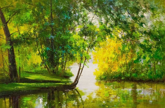 Художник Андрей Шарабарин. Живое золото Алтая 