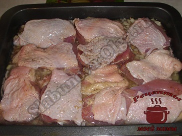 Курица с гречкой