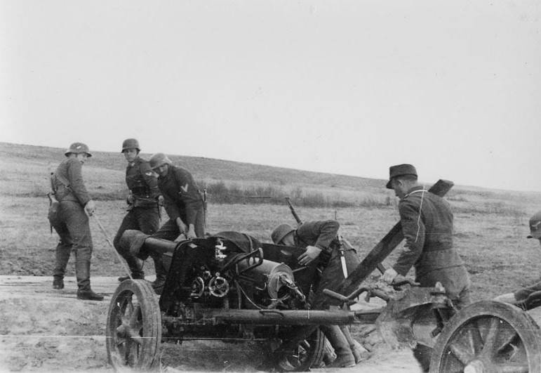 Трофейные бельгийские, британские и французские противотанковые орудия в ВС Германии во Вторую мировую Трофейные бельгийские, британские и французские противотанковые орудия в ВС Германии во Вторую мировую оружие