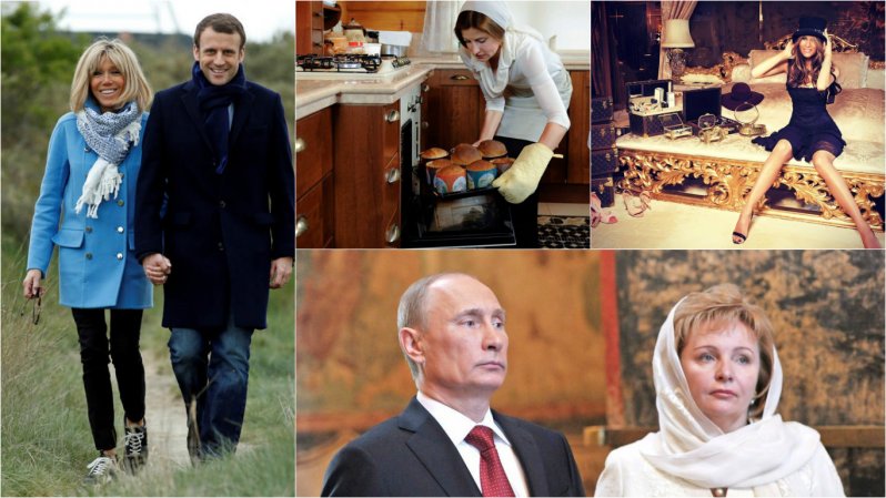 Первая леди: за спиной президента: от невидимых затворниц до влиятельных моделей Макрон, Путина, Трамп, жена президента, первая леди