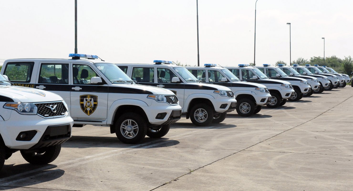 Военная полиция Сербии начала использовать УАЗ Патриот