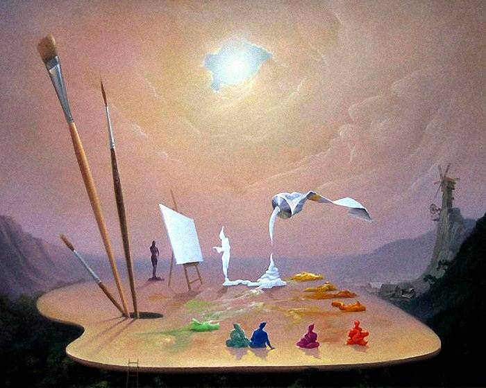 Философия подсознательного на картинах современного российского сюрреалиста Виктора Брегеда Философия подсознательного на картинах современного российского сюрреалиста Виктора Брегеда живопись