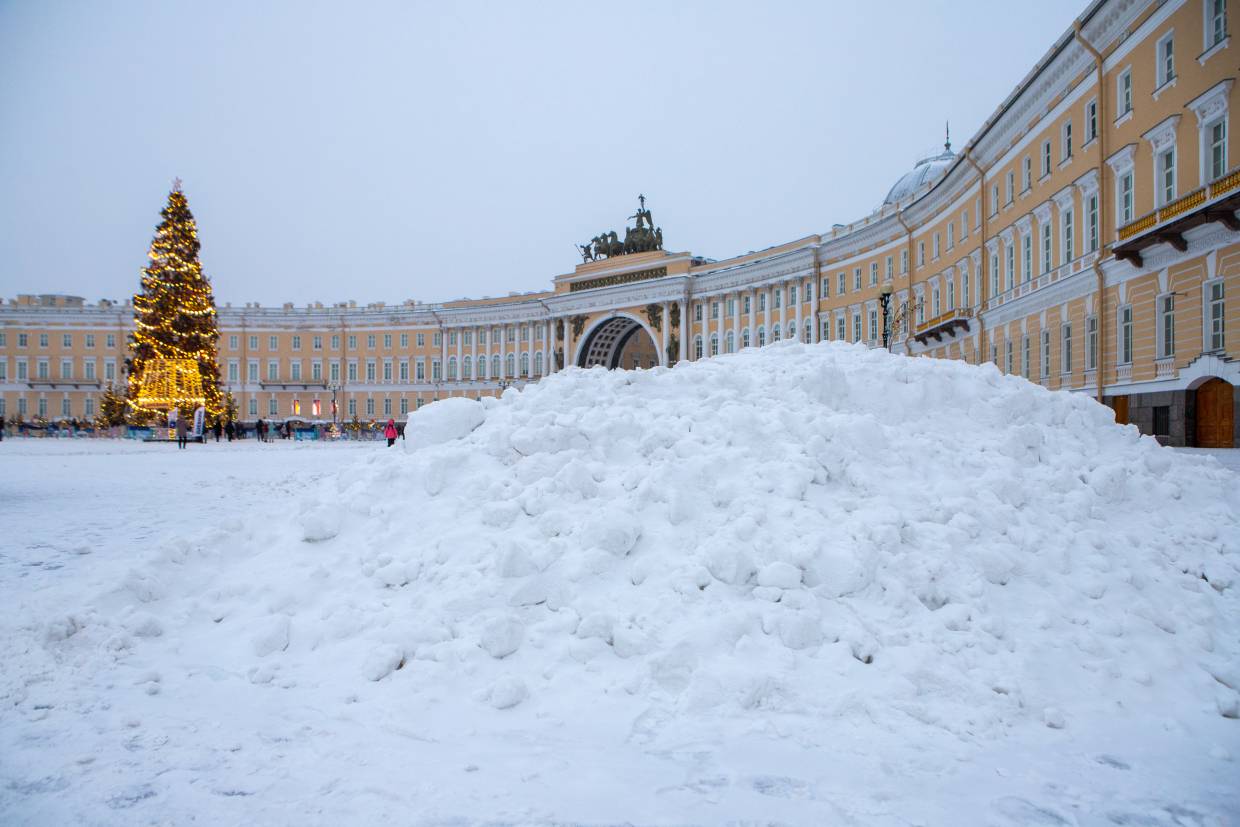 Каждый год та же история: в Центральном районе Петербурга разочарованы уборкой перед Новым годом