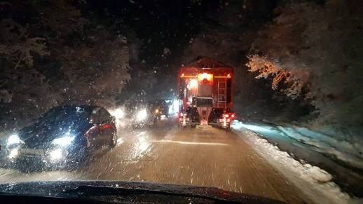 Движение транспорта на Ай-Петри ограничено