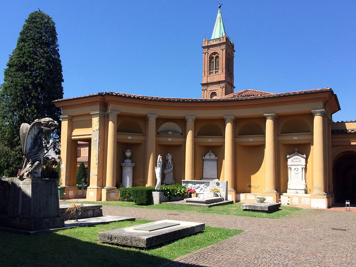 Монументальное кладбище Чертоза в Болонье заграница,история,мир,путешествия,тур,туризм