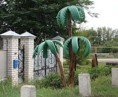 Поделки своими руками из старых автомобильных шин