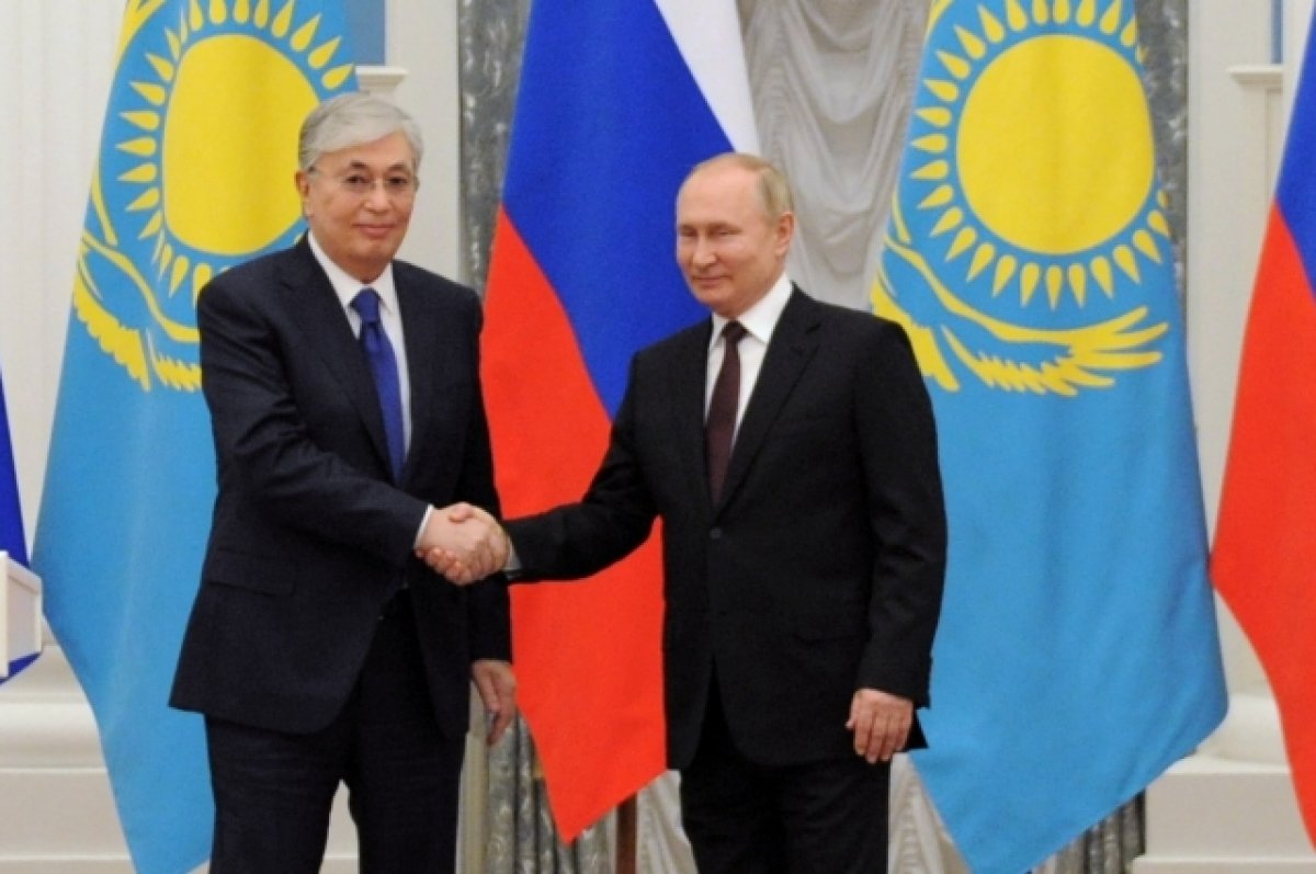 Путин и Токаев обсудили газовый союз РФ, Казахстана и Узбекистана