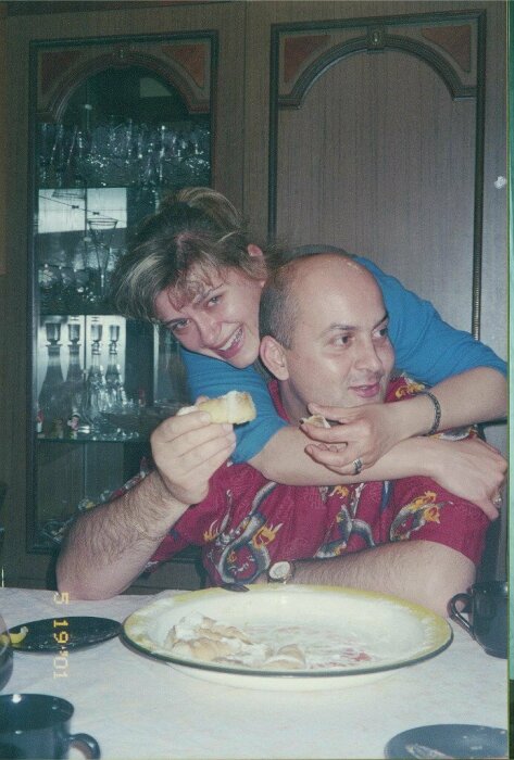 Вячеслав Гришечкин с Анной.