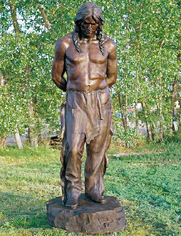 Он есть, они есть. Бронза.  Автор: Гленна Гудакр.