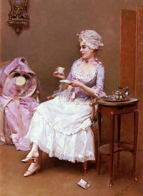 художник La Toilette Raimundo de Madrazo y Garreta картины – 09