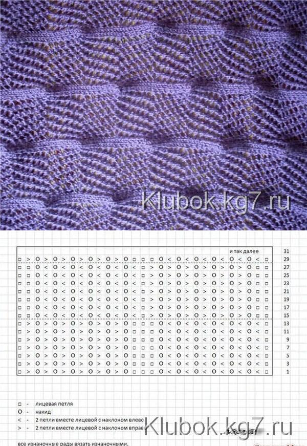 Самые красивые узоры на спицах 0