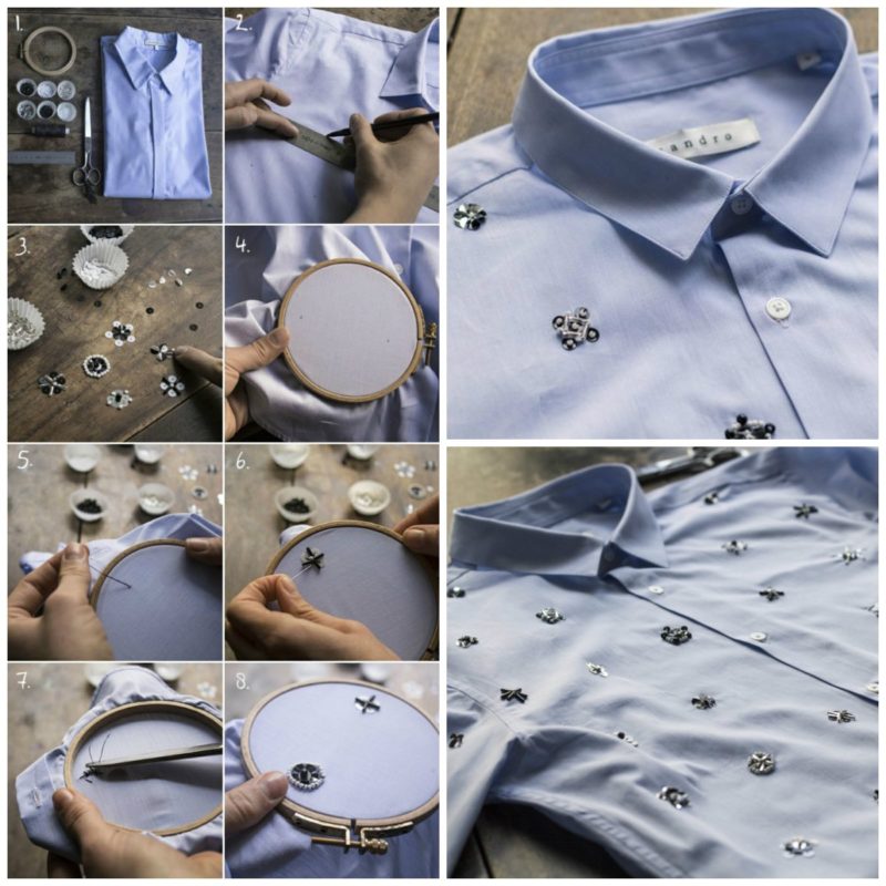 Как сшить мужскую рубашку в стиле 19 века