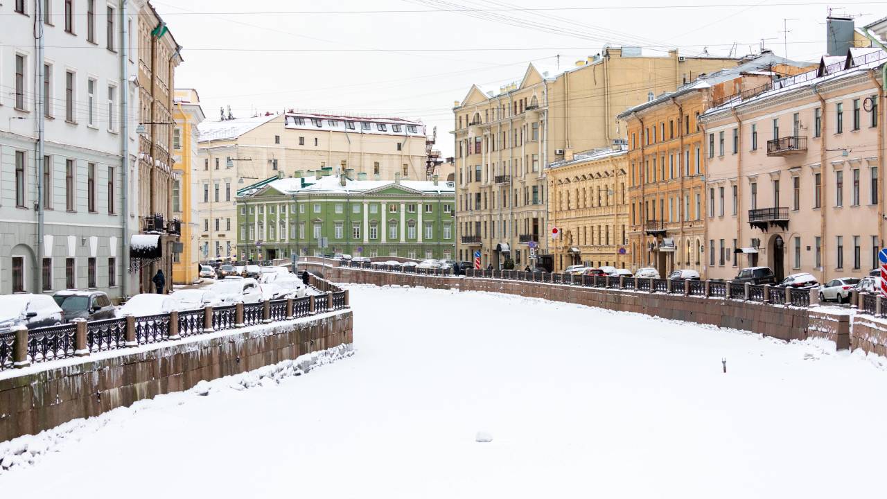 Питер В Феврале Фото