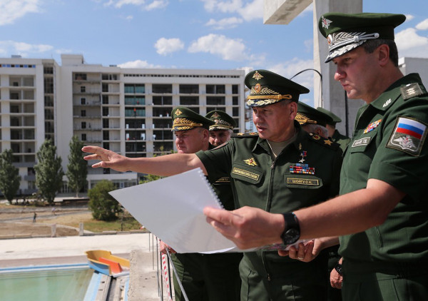 О работе военно–строительного комплекса в Крыму с 2014 года