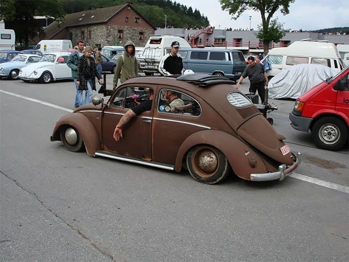 Модная ржавчина: Volkswagen Beetle Rat Look Beetle,Volkswagen,автомода,ржавчина,тюнинг