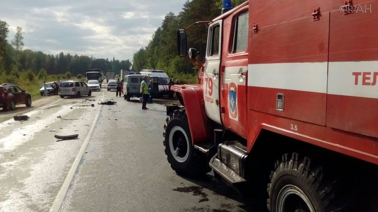 Два человека погибли в ДТП с пассажирским автобусом под Владимиром