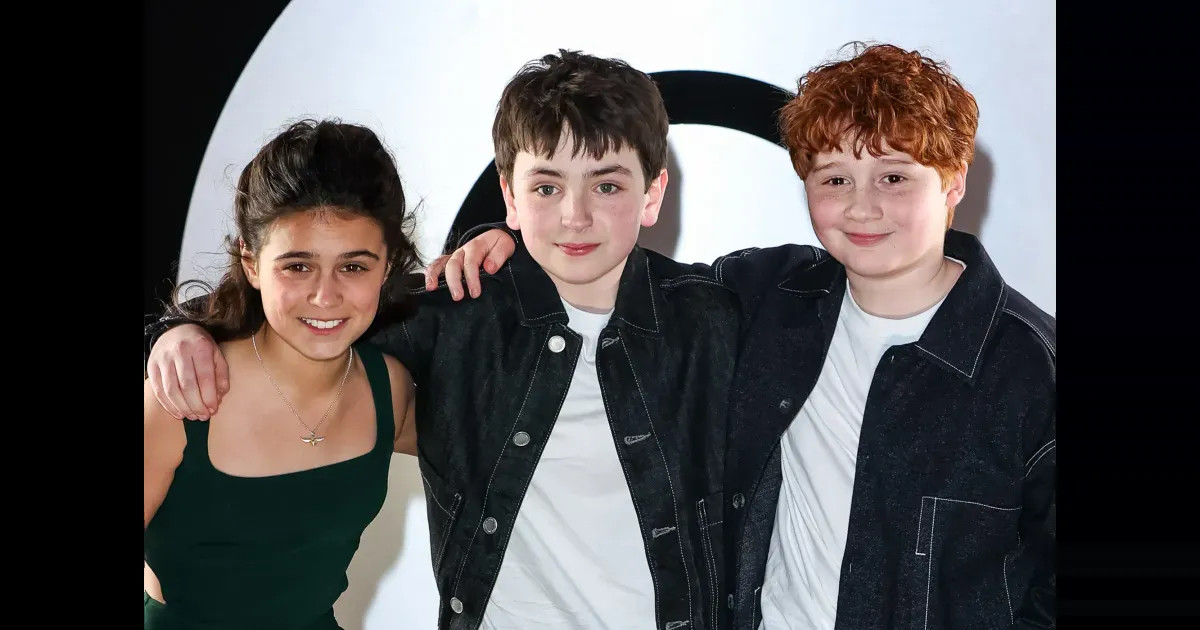 Юные исполнители главных ролей в новом сериале про Гарри Поттера впервые вышли на красную дорожку