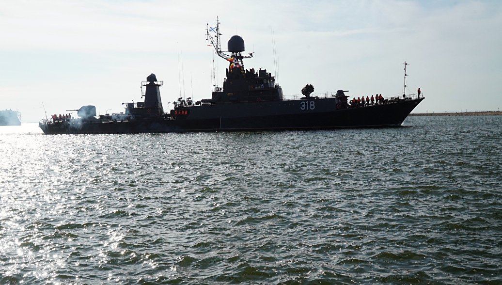 Российский военный корабль. Архивное фото