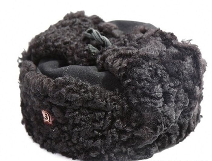 шапка-ушанка, зима, головной убор