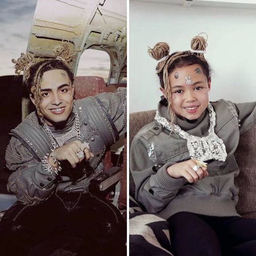 9-летняя австралийка пародирует знаменитостей, используя повседневные предметы 9-летняя австралийка пародирует знаменитостей, используя повседневные предметы