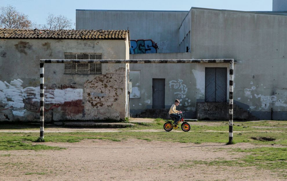Футбольные ворота в в Евпатории, Крым