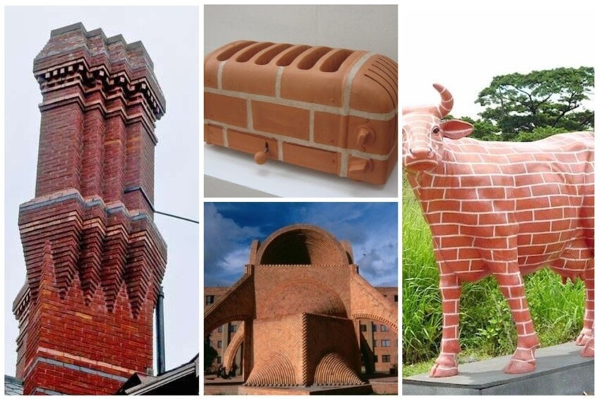Фантастические примеры талантливого применения кирпича архитектура,для дома и дачи,идеи и вдохновение,мастерство