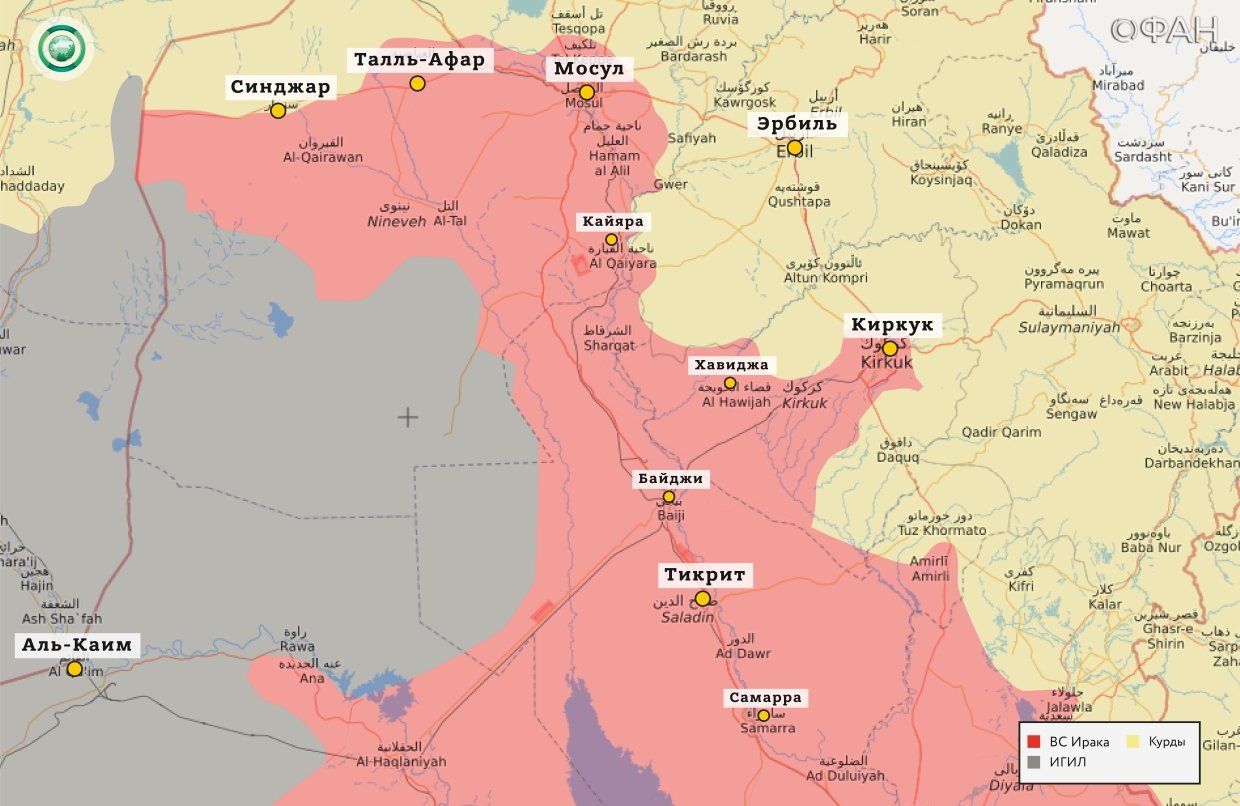 Иг на карте. Карта Ирака 2022.