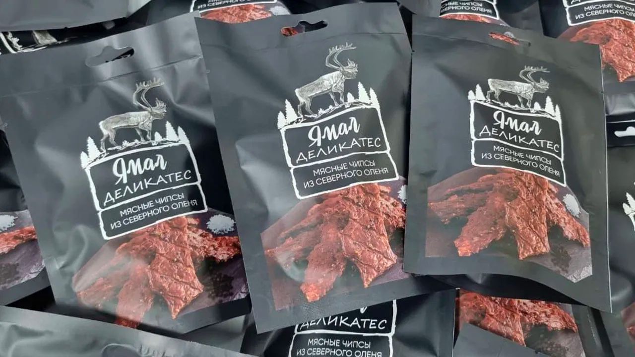 Мясные чипсы из северного оленя появились в магазинах Ямала Общество