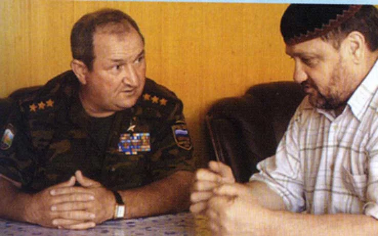 Ахмат-хаджи Кадыров и генерал Трошев