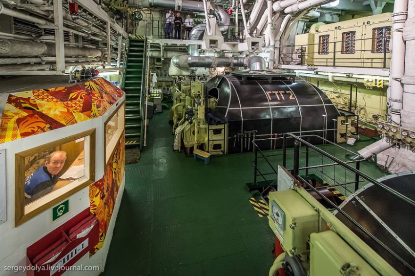 ледокол, кухня, каюта, экскурсия