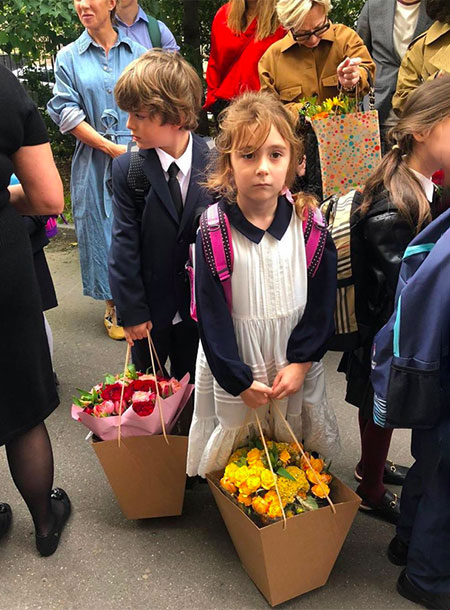 Сын Надежды Михалковой и дочь Анны Михалковой будут учиться в одном классе Сын Надежды Михалковой и дочь Анны Михалковой будут учиться в одном классе Дети,Дети знаменитостей